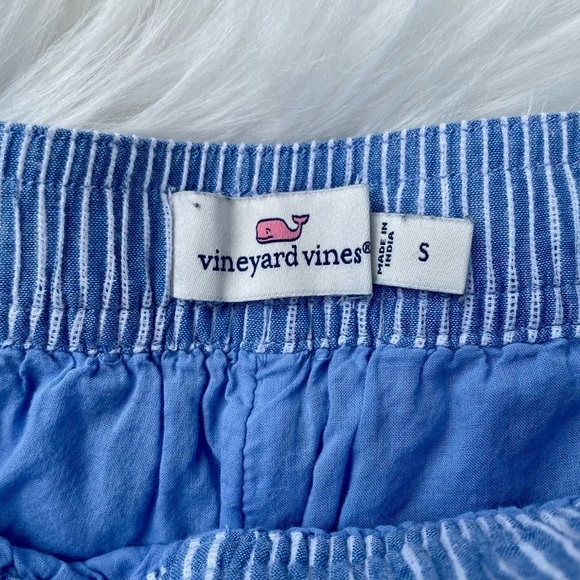 🐳 Vineyard Vines - Striped Pull-On Embroidered Shorts - size small - Picture 6 of 9